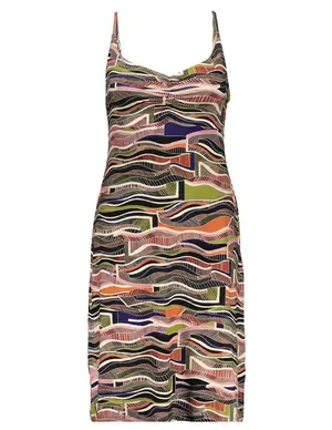 Geisha Dress spaghetti AOP 37059-60 NOA
