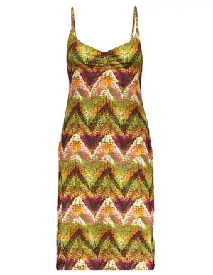 Geisha Dress spaghetti AOP 37059-60 NOA