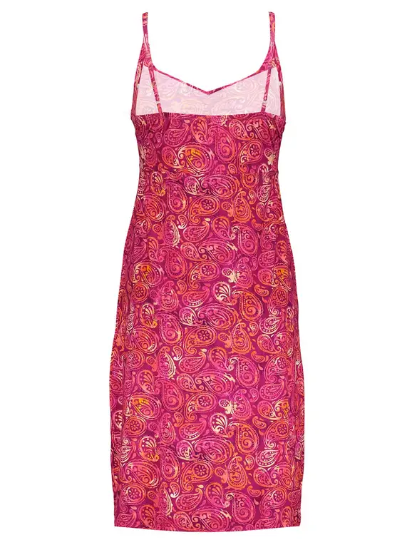 Geisha Dress spaghetti AOP 37059-60 NOA