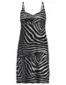 Geisha Dress spaghetti AOP 37059-60 NOA