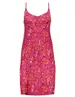 Geisha Dress spaghetti AOP 37059-60 NOA