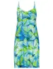 Geisha Dress spaghetti AOP 37059-60 NOA