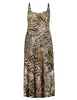 Geisha Dress spaghetti jersey AOP 57360-60 NOA