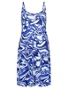 Geisha Dress spaghetti jersey AOP 57360-60 NOA