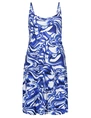 Geisha Dress spaghetti jersey AOP 57360-60 NOA