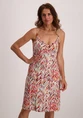 Geisha Dress spaghetti jersey AOP 57360-60 NOA