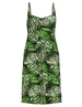 Geisha Dress spaghetti jersey AOP 57360-60 NOA