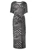 Geisha Dress V-neck AOP 37055-60 FAY