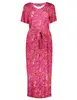 Geisha Dress V-neck AOP 37055-60 FAY