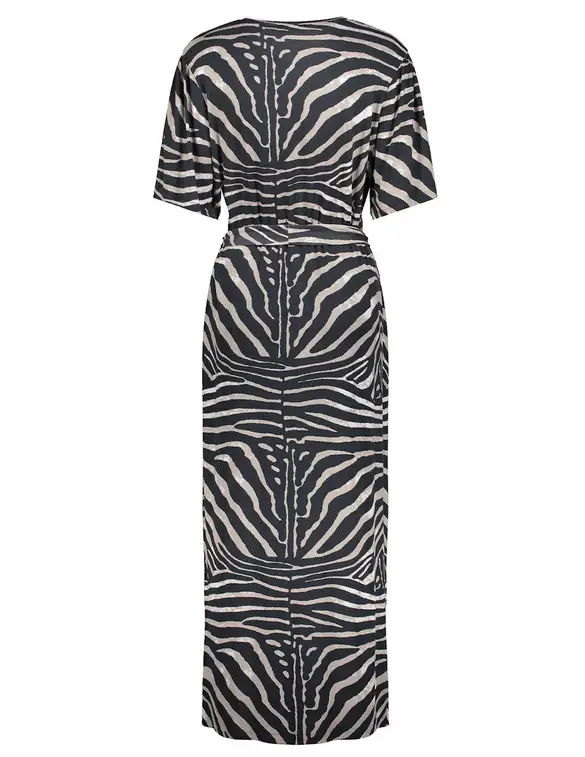 Geisha Dress V-neck AOP 37055-60 FAY