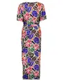 Geisha Dress v-neck AOP 37383-60 FAY