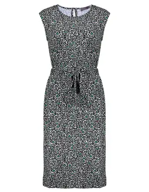 Geisha Dress with strap AOP sleeveless 27325-60 SKY