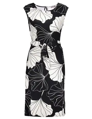 Geisha Dress with strap sleeveless 37380-60 SKY