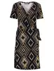 Geisha Dress wrap AOP 37192-60 LIZZ.