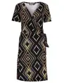 Geisha Dress wrap AOP 37192-60 LIZZ.