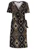 Geisha Dress wrap AOP 37192-60 LIZZ.