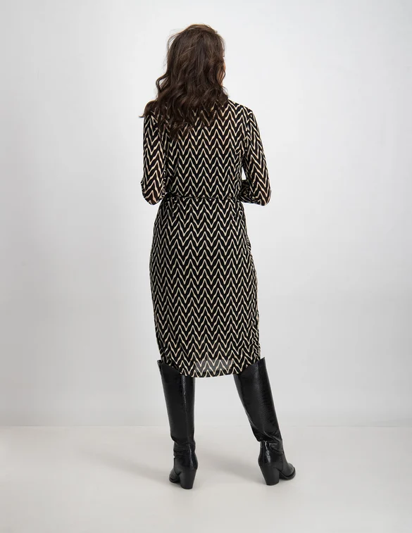 Geisha Dress zigzag mesh 27852-14