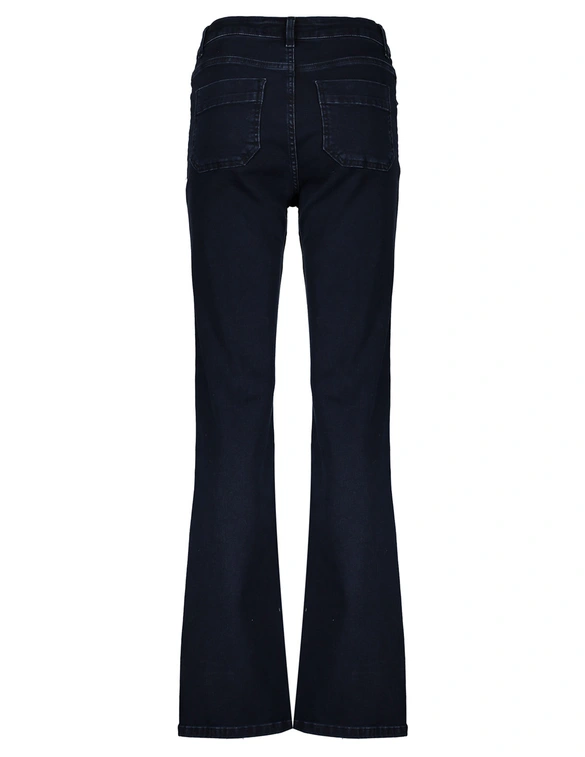 Geisha Flared denim front pockets 41980-44