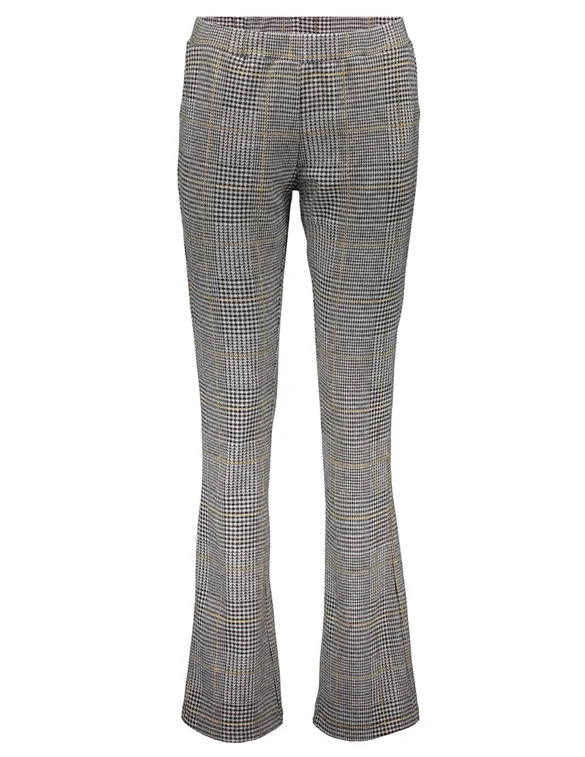 Geisha Flared pants check 21837-40