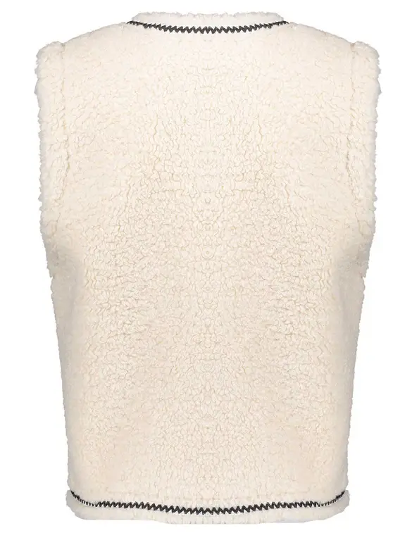 Geisha Gilet teddy embroidery 35542-19