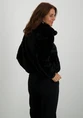 Geisha Jacket in fur vertical ''stripe'' 48570-19