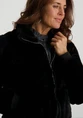 Geisha Jacket in fur vertical ''stripe'' 48570-19