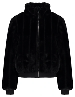 Geisha Jacket in fur vertical ''stripe'' 48570-19