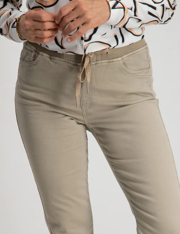 Geisha Jeans elastic waist 21040-10