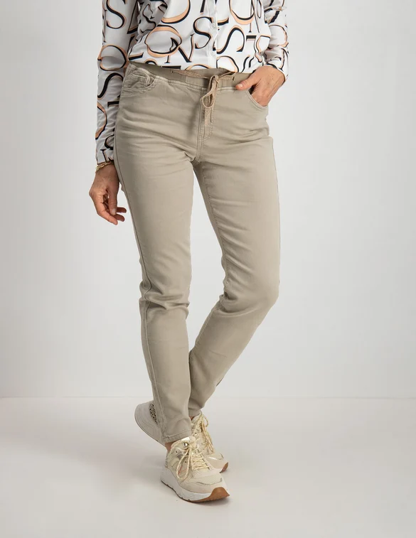 Geisha Jeans elastic waist 21040-10