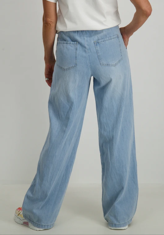 Geisha Jeans elastic waist 51015-10
