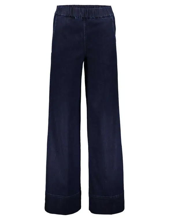 Geisha Jeans flair elastic waist 31000-10