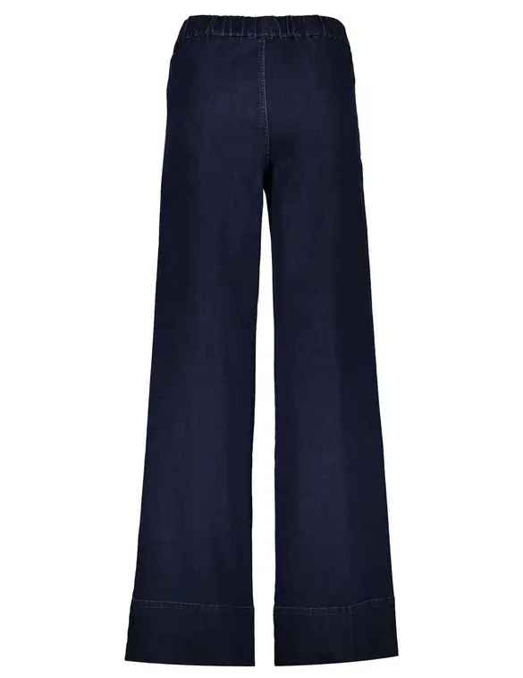 Geisha Jeans flair elastic waist 31000-10