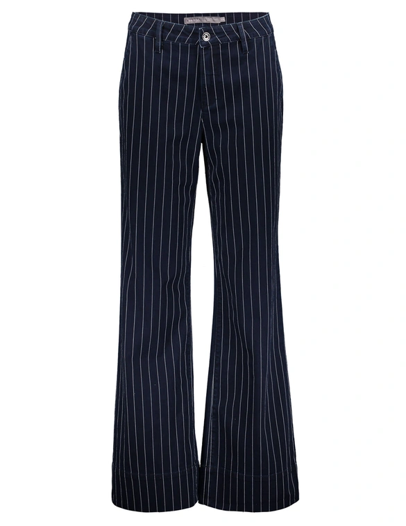 Geisha Jeans flair pinstripe 41815-10
