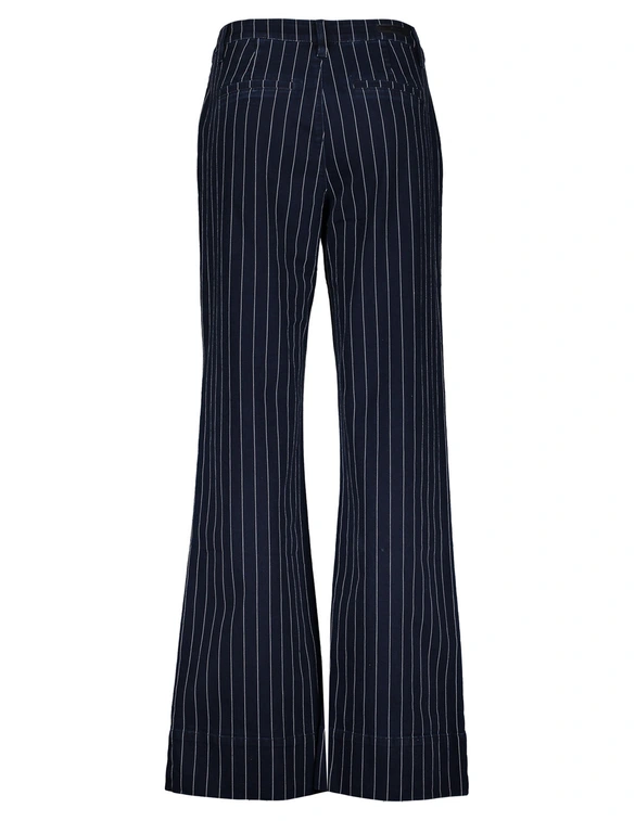 Geisha Jeans flair pinstripe 41815-10