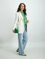 Geisha Jeans flare split 31007-10