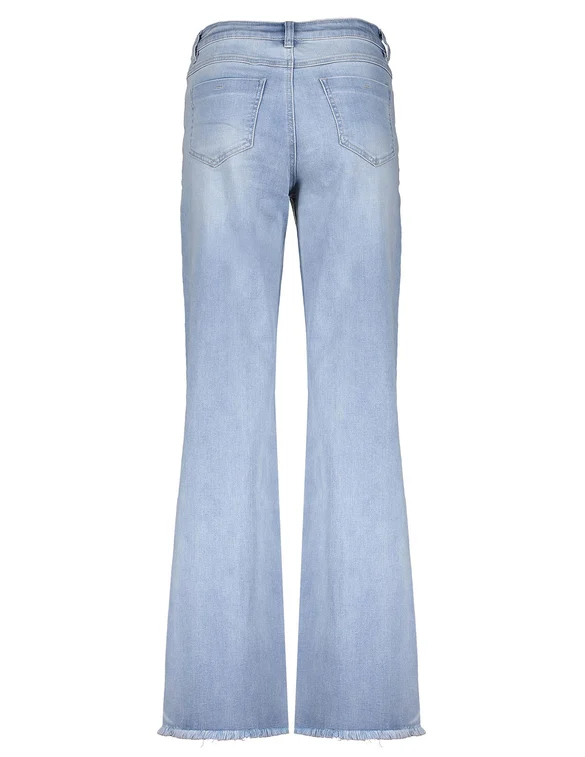 Geisha Jeans flare split 31007-10