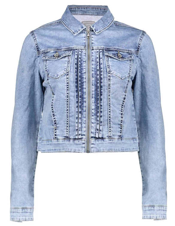 Geisha Jeans jacket zipper 25303-10