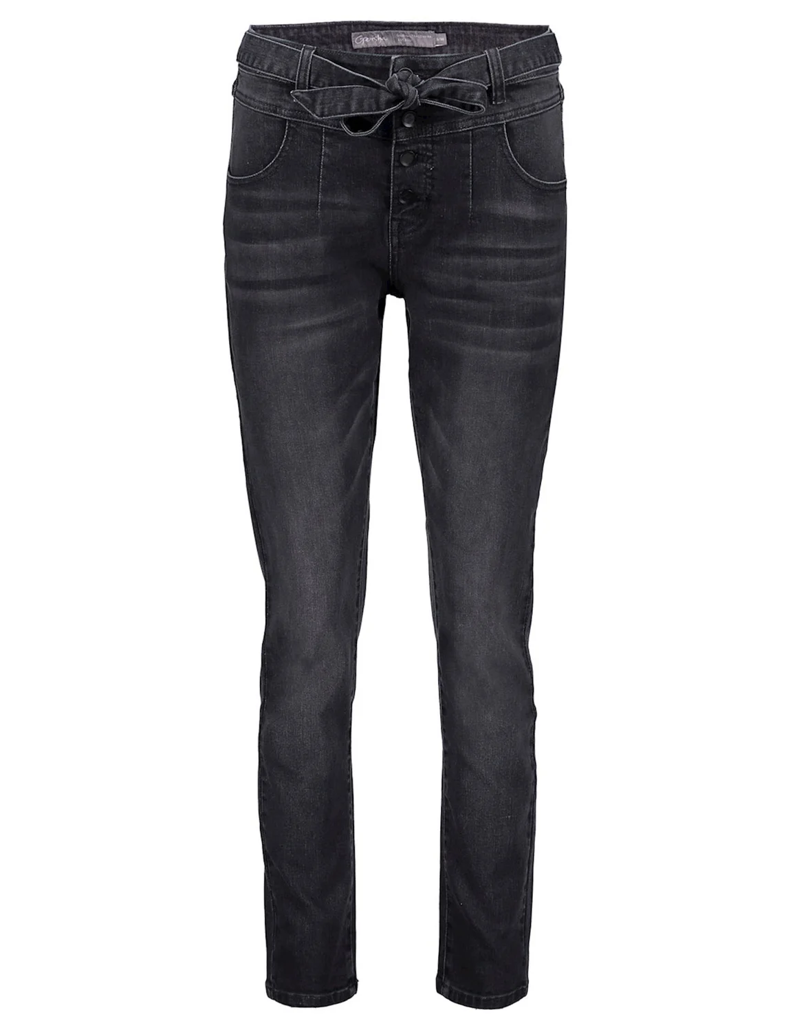 Geisha Jeans belt Repreve 21710 10 donkergrijs kopen bij The Stone