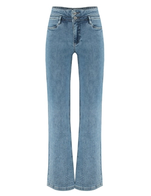 Geisha Jeans flair ECO AWARE 41600 50 BELLE jeans blauw kopen bij The Stone
