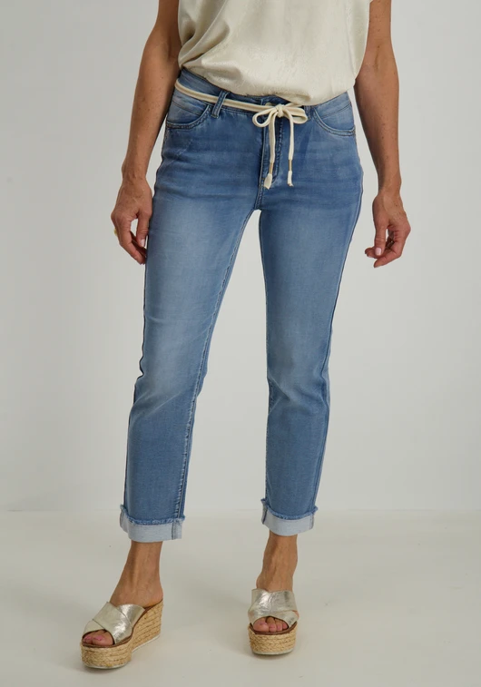 Geisha Jeans turn-up 51004-10