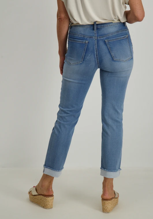 Geisha Jeans turn-up 51004-10