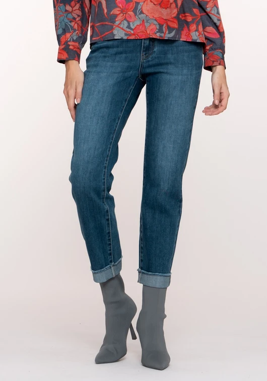 Geisha Jeans turn-up 51517-10