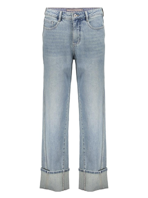 Geisha Jeans wide big turn up 51045-10