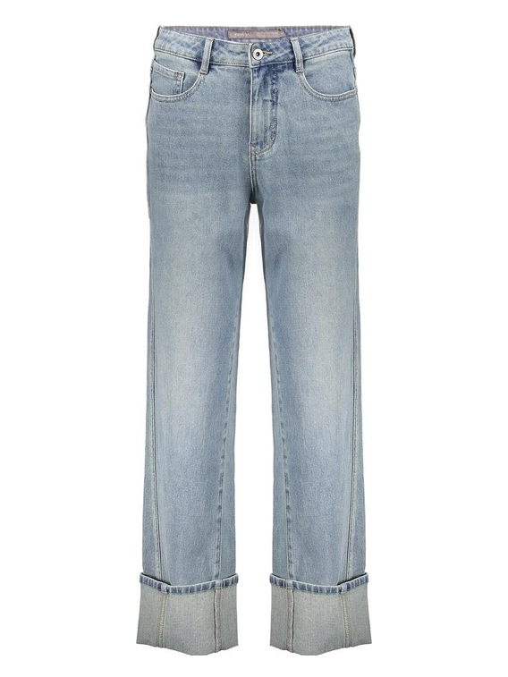 Geisha Jeans wide big turn up 51045-10