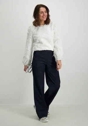 Geisha Jeans wide elastic waist 51012-10
