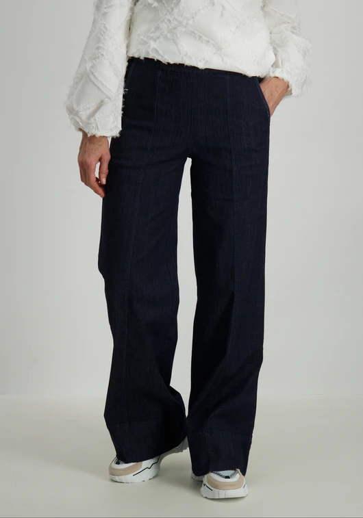 Geisha Jeans wide elastic waist 51012-10