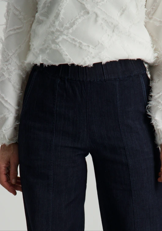 Geisha Jeans wide elastic waist 51012-10