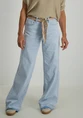 Geisha Jeans wide + belt 51024-10