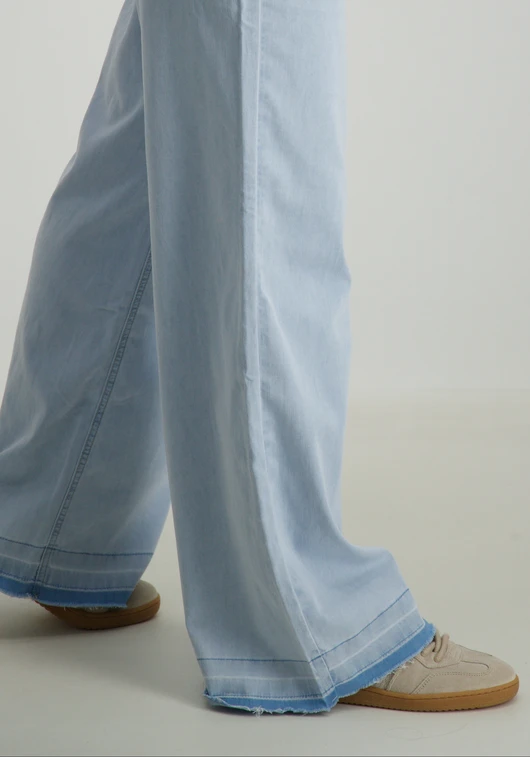 Geisha Jeans wide + belt 51024-10