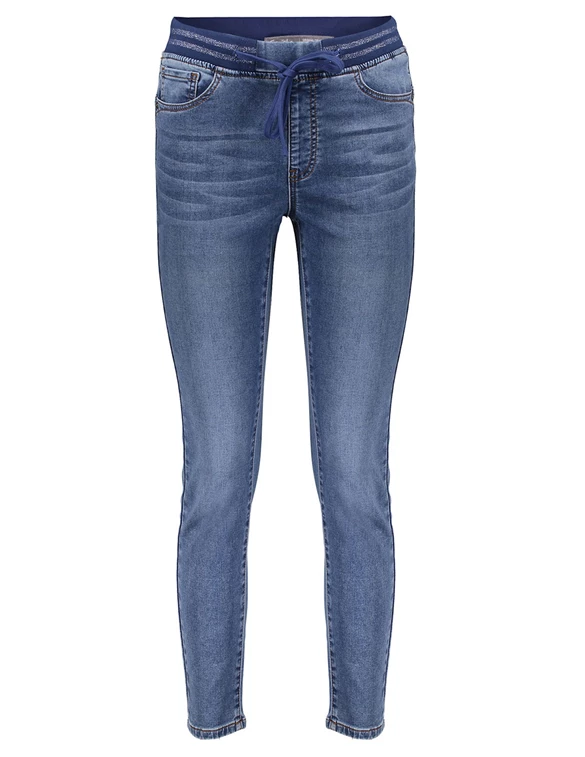 Geisha Jeans with slit 21519-10